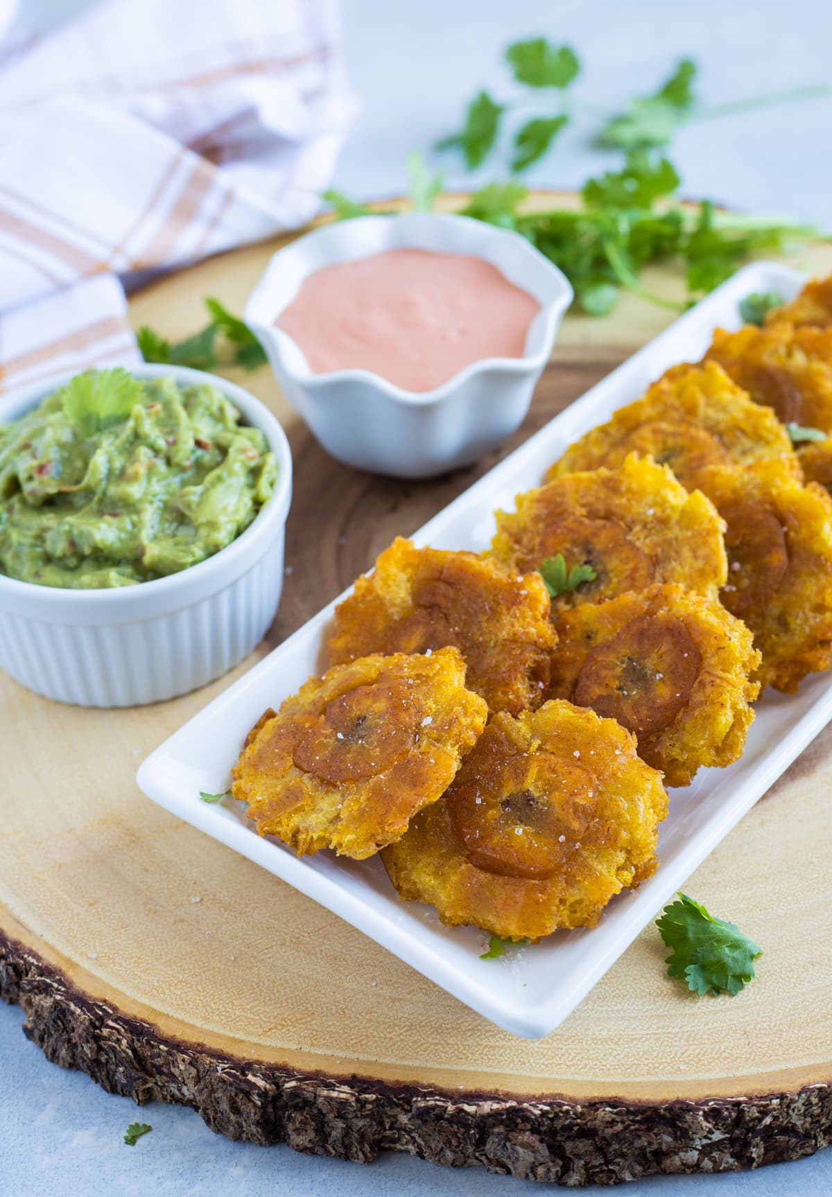 Twice Fried Smashed Plantains How To Make Tostones Meal Studio