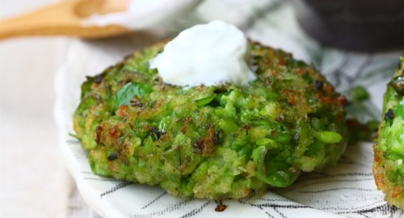 Green peas fritters