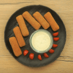 Fried Gouda Cheese Sticks with Homemade Aioli