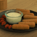 Fried Gouda Cheese Sticks with Homemade Aioli